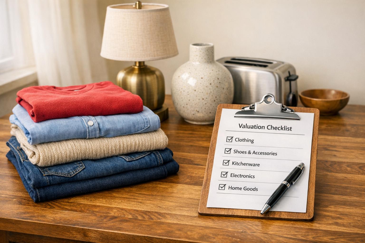 Donation Valuation Guide: How to Price Used Items