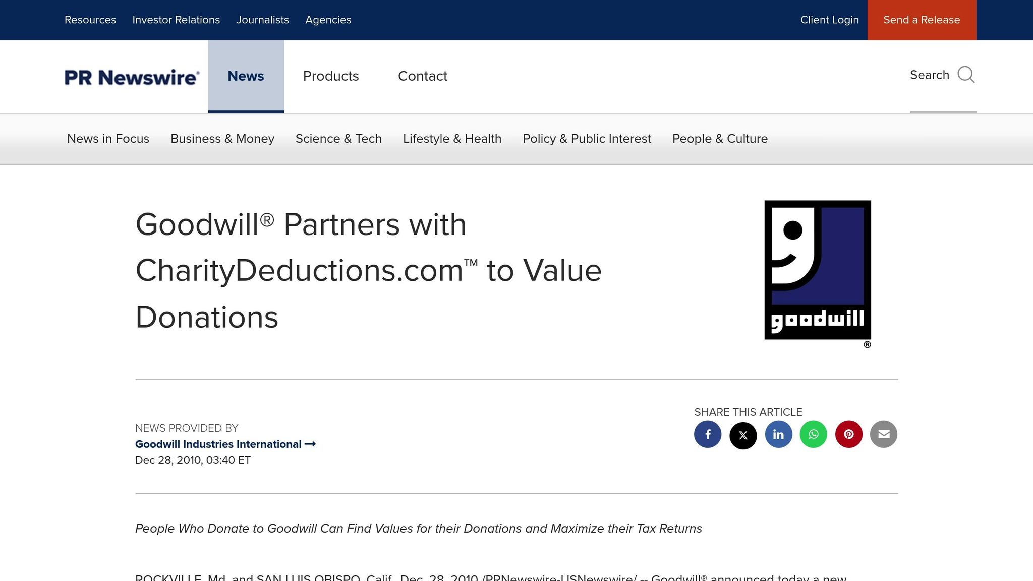 CharityDeductions.com